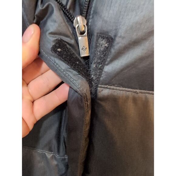 Columbia Omni-Shield Women's M Duck Down Puffer Coat Jacket Black Long - Picture 4 of 13